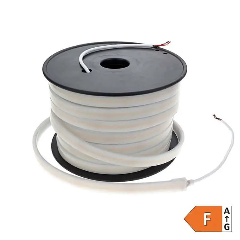 Szuper ajánlat 48V LED szalag COB opál borítással 6W 20m 4000K természetes fehér