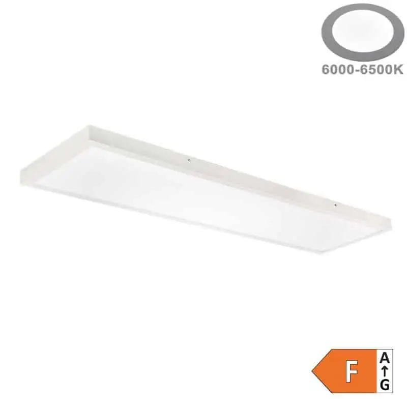 Prémium 120×30 LED panel kerettel 40W 3600lm 6000K hideg fehér