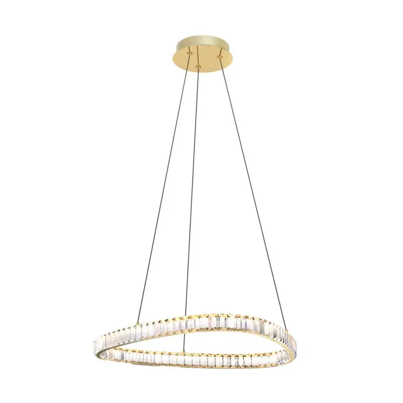 ZUMA LINE MD3169-1-3GT ATHESA Kristály Függesztett Lámpa Arany LED IP20 Legkelendőbb
