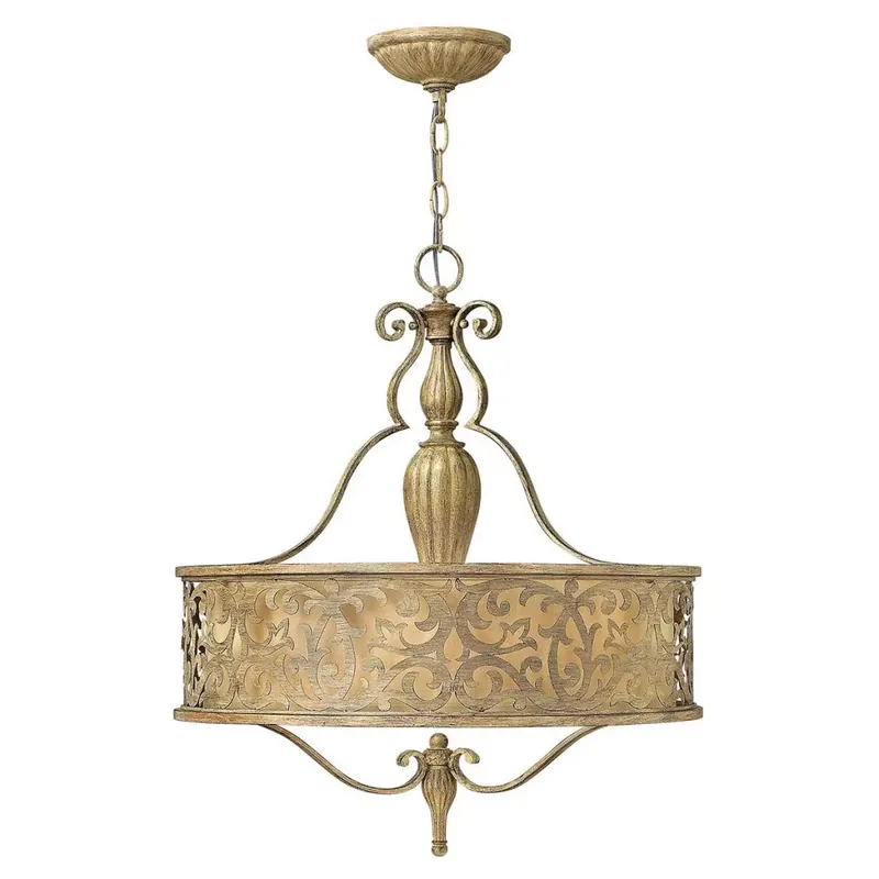 Hinkley Lighting CARABEL HK-CARABEL-P-B Csillár 3x60W/E27 Vásárlói kedvenc