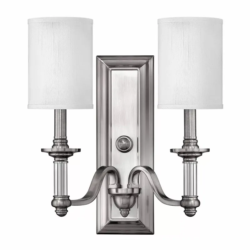 Legnépszerűbb Hinkley Lighting SUSSEX HK-SUSSEX2 Fali lámpa 2x60W/E14