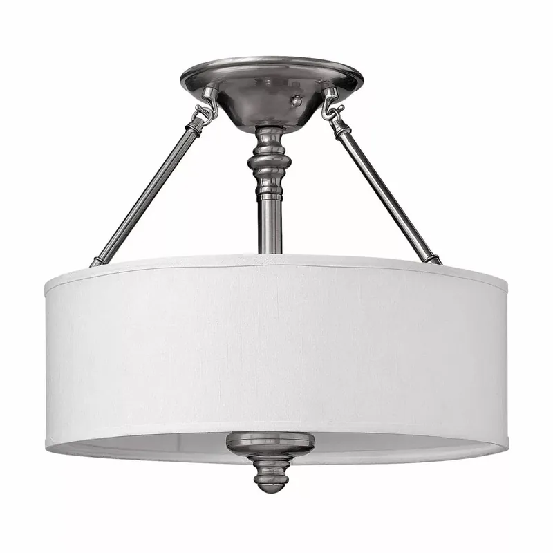 Legjobb ár Hinkley Lighting SUSSEX HK-SUSSEX-SF Plafonlámpa 3x75W/E27