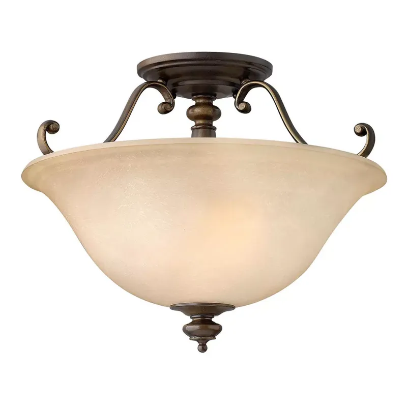 Végkiárusítás Hinkley Lighting DUNHILL HK-DUNHILL-SF Plafonlámpa 2x60W/E27