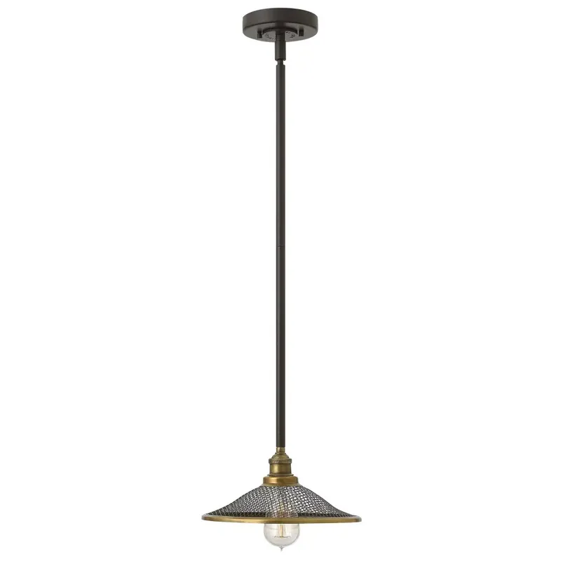 Prémium Hinkley Lighting RIGBY HK-RIGBY-P-KZ Függőlámpa 1x60W/E27
