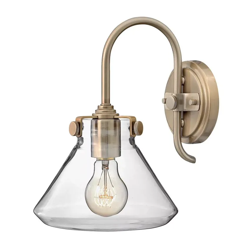 Gyors kiszállítás Hinkley Lighting CONGRESS HK-CONGRESS1-A-BC Fali lámpa 1x60W/E27