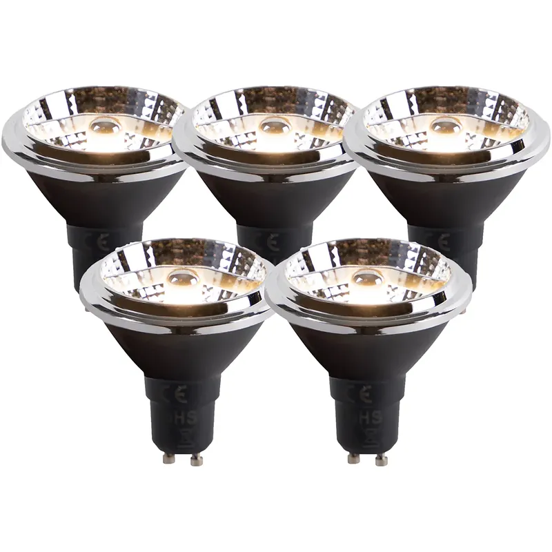 5 db-os GU10 dim to warm LED izzó készlet AR70 6W 2000K-3000K Olcsóbb