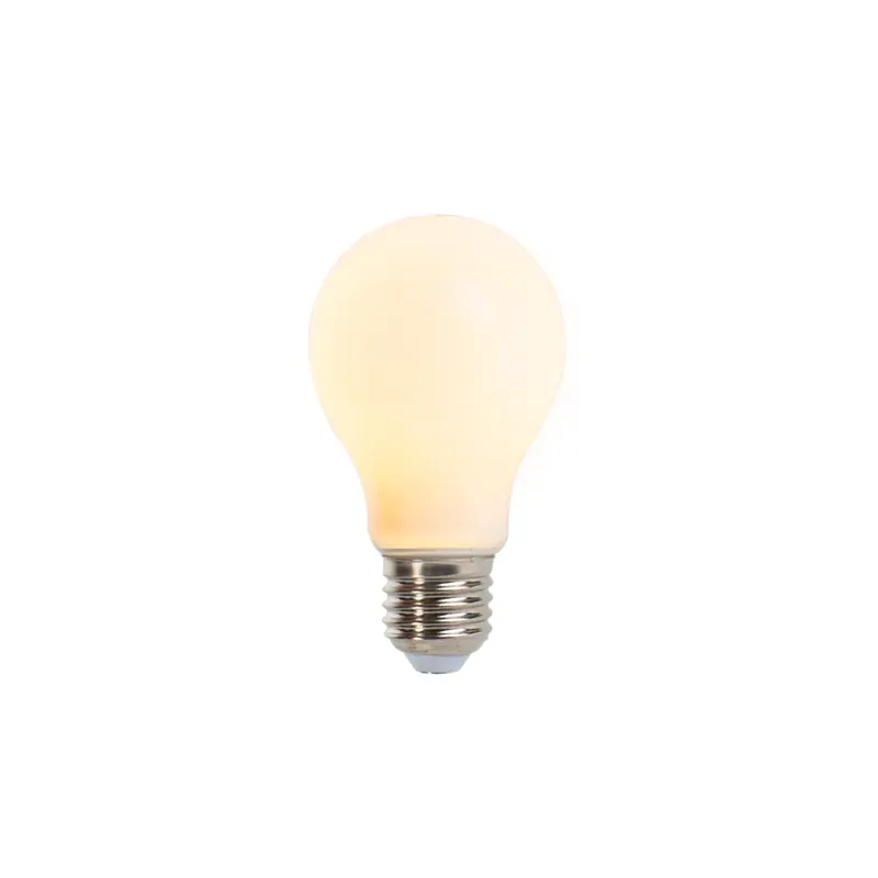 E27 szabályozható LED izzólámpa A60 opálüveg 5W 380 lm 2350K Kiárusítás