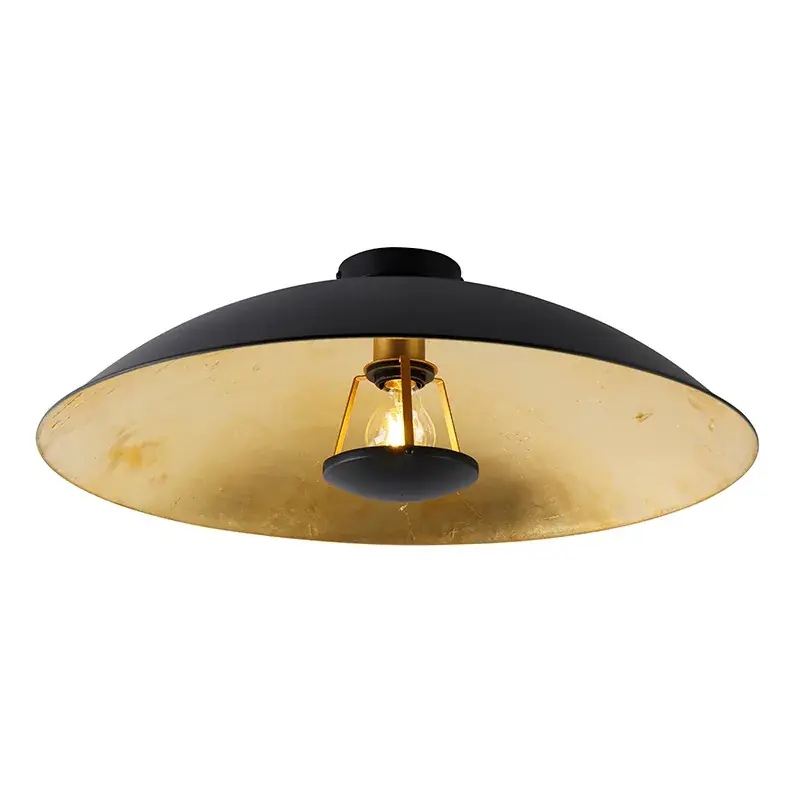 Vintage mennyezeti lámpa fekete arannyal 60 cm - Emilienne Szuper ajánlat