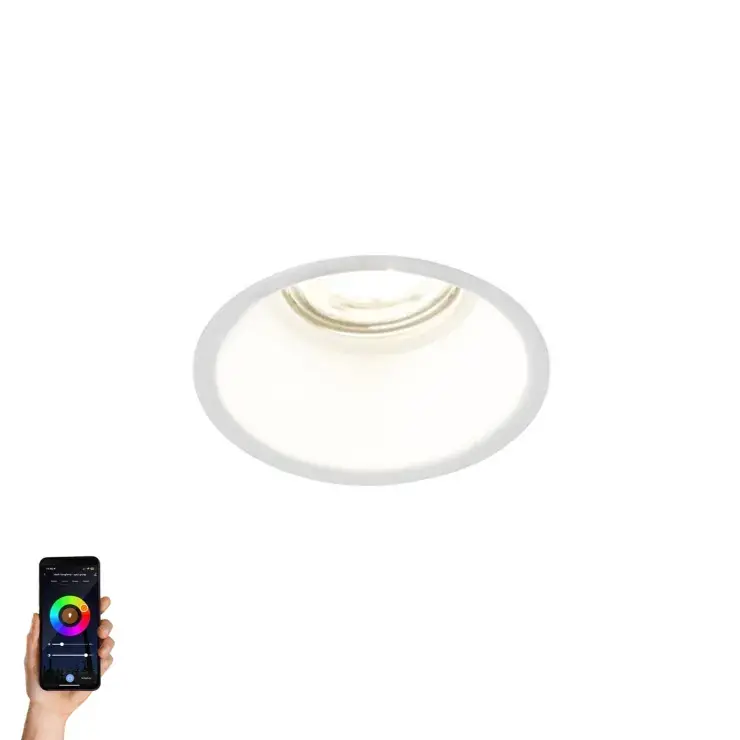 Okos süllyesztett spotlámpa fehér, WiFi GU10-zel - Dept Ne maradj le
