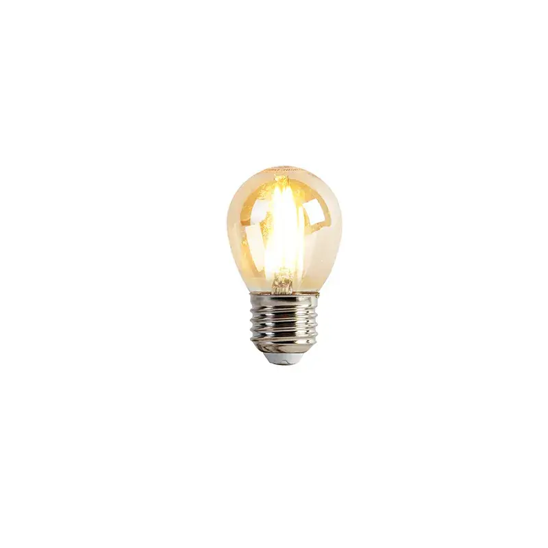 E27 szabályozható LED izzó P45 Goldline 3.5W 330lm 2100K Kiárusítás