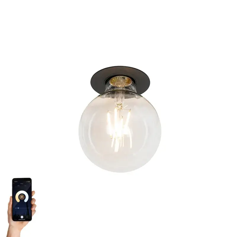 Vásárlói kedvenc Okos, modern fekete spotlámpa ST64 WiFi fényforrással - Insight