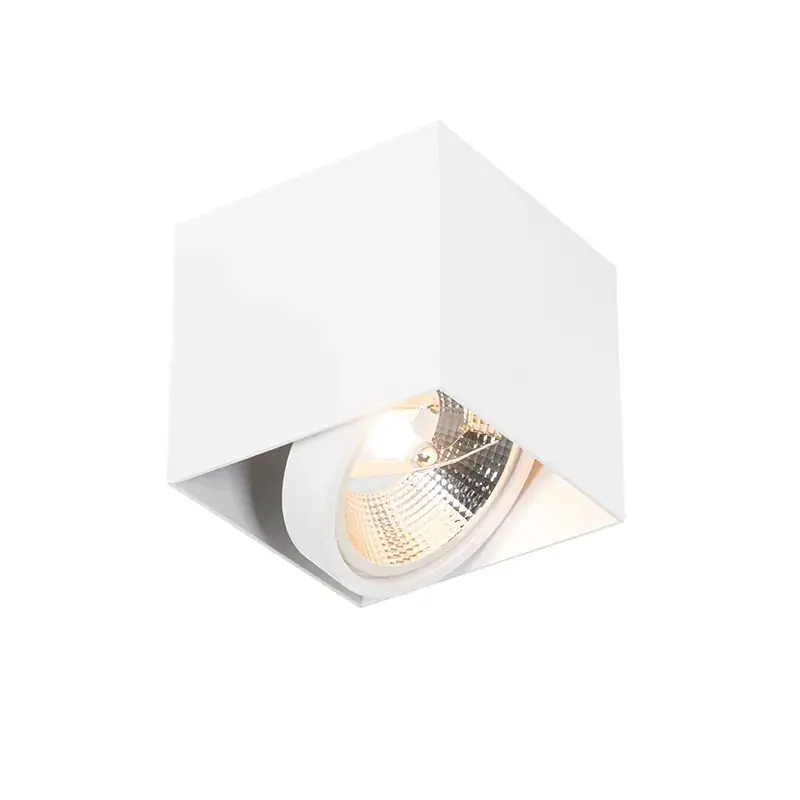 Design spotlámpa négyzet alakú AR111 foglalattal - Box Expressz kézbesítés