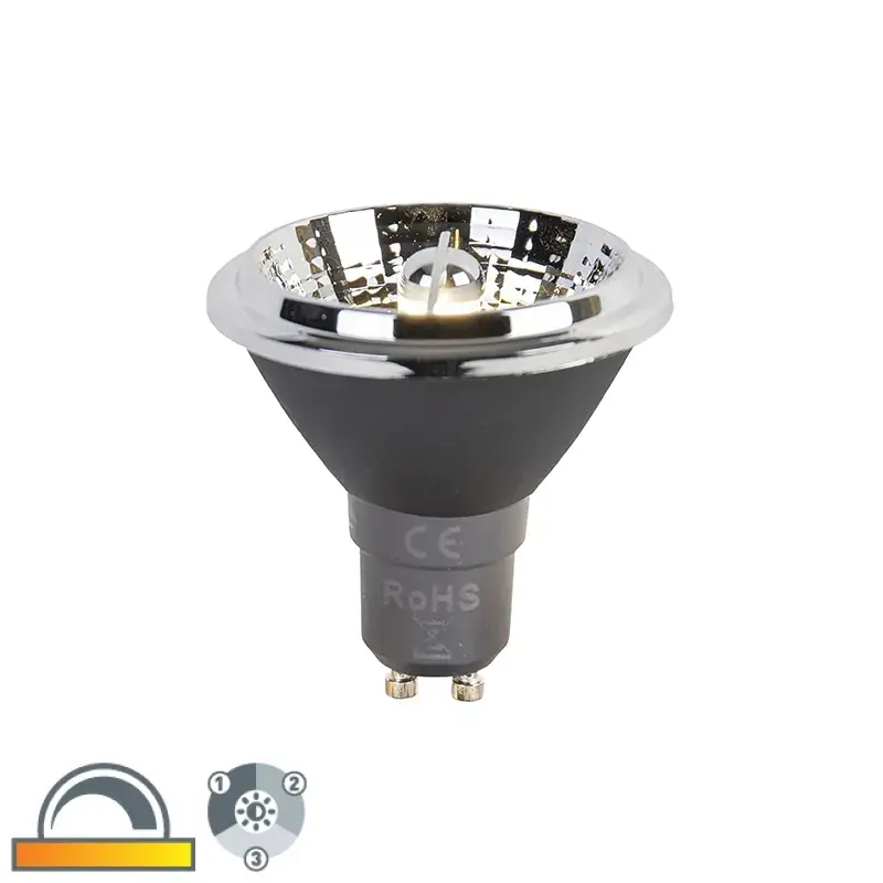 GU10 3 fokozatú tompítóval ellátott meleg fényű LED izzó AR70 6W 320lm 2000-3000K Legjobb ár