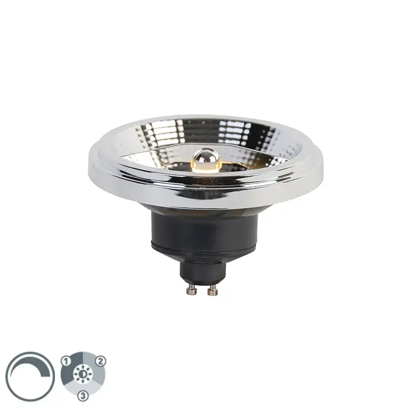 Olcsóbb GU10 3 lépéses Dim to Warm LED izzó AR111 11W 700 lm 2000-3000K