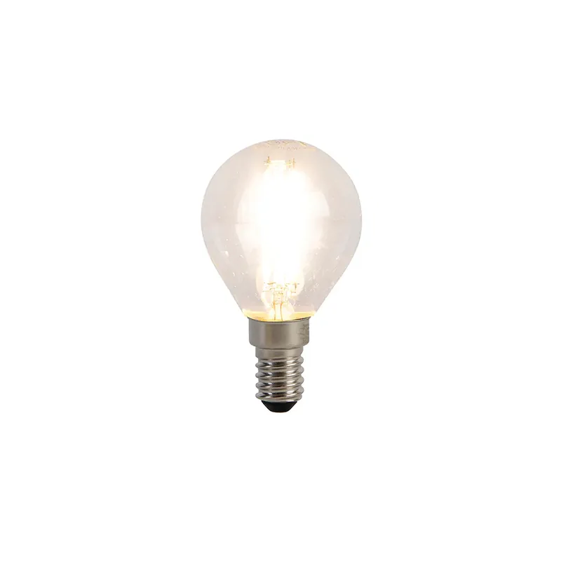Szuper akció E14 LED izzó Filament P45 4W 470lm 2700K
