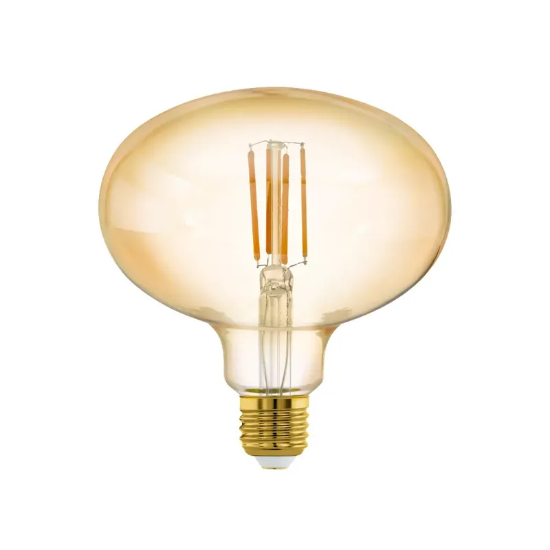 12596 EGLO E27-LED-R140 400 lm 2200 K borostyán Mid Size fényforrás Különleges ajánlat