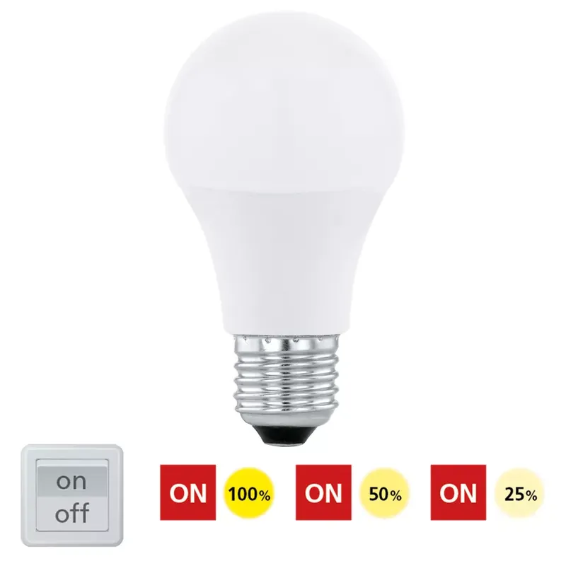 11561 EGLO E27-LED-A60 szabályozható fényforrás - RE 10 Korlátozott ajánlat