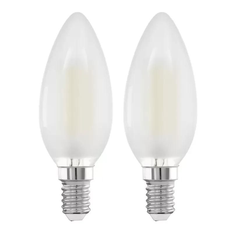 Végkiárusítás 11524 EGLO E14-LED gyertya alakú fényforrás (2 db-os szett) - RE 10
