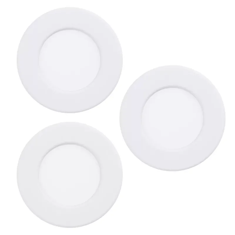 901429 EGLO FUEVA 6-Z 2700K-6500K RGB IP44 LED süllyesztett lámpa 3 db-os szett Exkluzív ajánlat