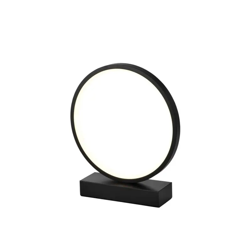 Olcsó DESIGN LED Asztali lámpa Szálcsiszolt Fekete 7W 560LM 3000K