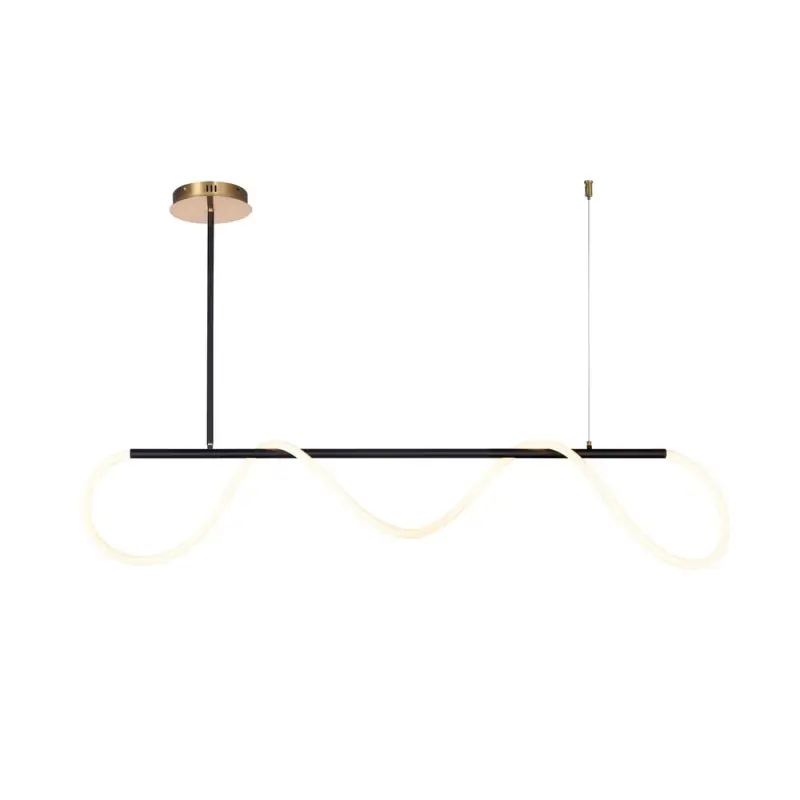 Expressz szállítás MODERN DESIGN LED függesztett lámpatest Fekete-Réz 36W 2880LM 3000K