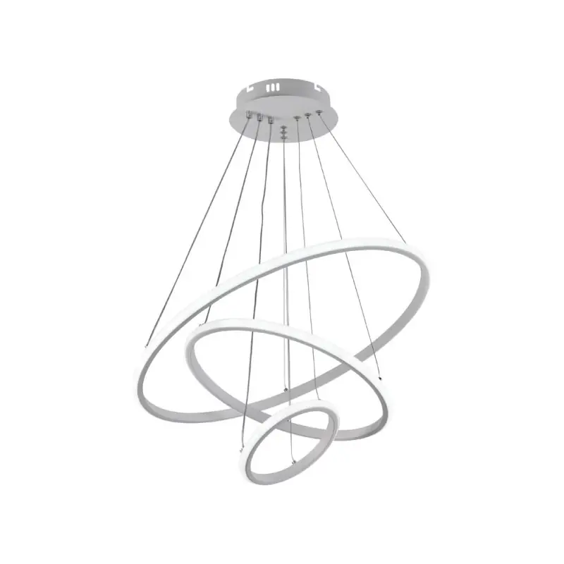 Ajánlat RINGS DESIGN kör lámpák LED világítással LED világítással 78W 4480LM FEHÉR CCT 3000K-6000K Fényerőszabályozással és távirányítóval