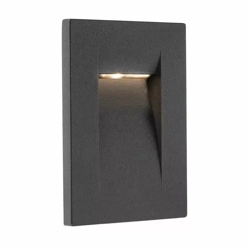 Újdonság Inner kültéri LED süllyesztett lámpa, sötétszűrke 10167