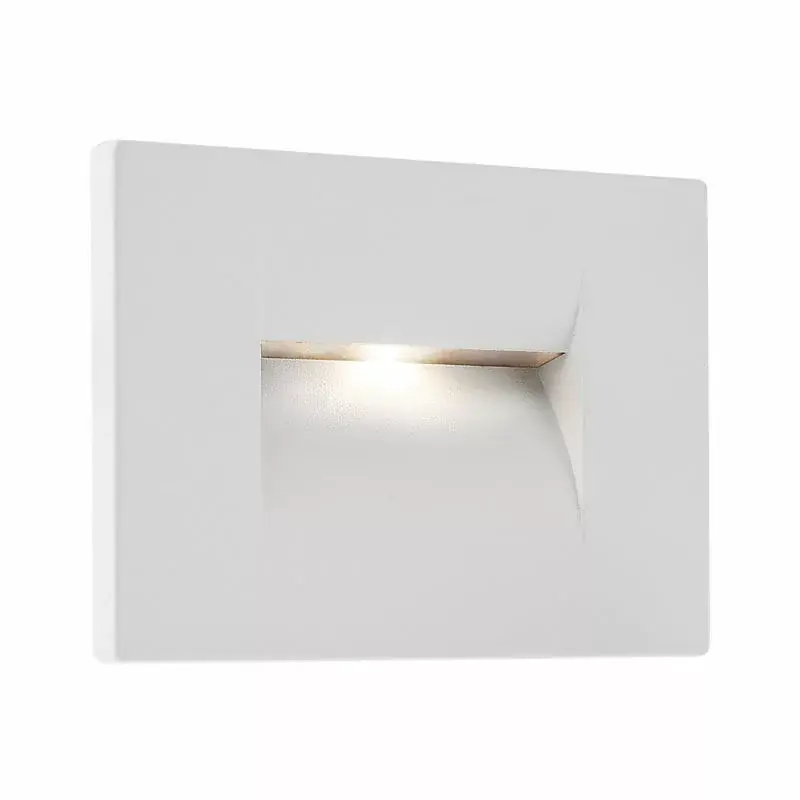 Biztonságos fizetés Inner kültéri LED süllyesztett lámpa, matt fehér 10168