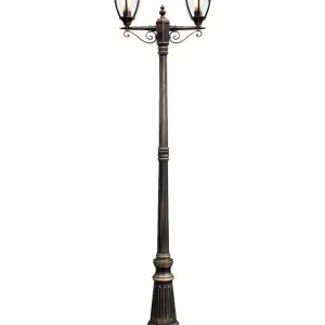 Kültéri kandeláber Sevilla fekete/antik bronz 10457 Kiárusítás