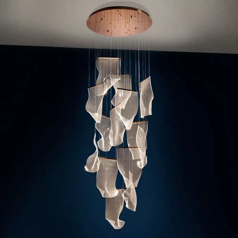 Utolsó esély VELOS LED mennyezeti lámpa, rose-gold, 68W