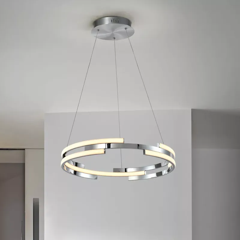 Akciós ár CICLOS LED függgőlámpa, króm