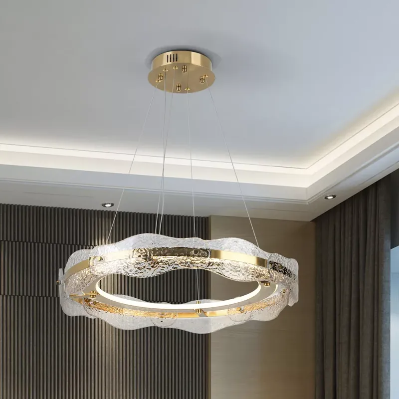 Olcsó LIRA LED függőlámpa, arany, 60 cm