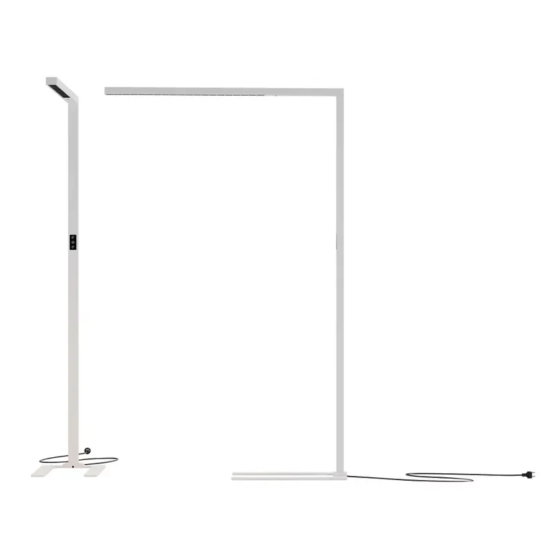 XLUX irodai LED állólámpa, matt fehér Expressz szállítás
