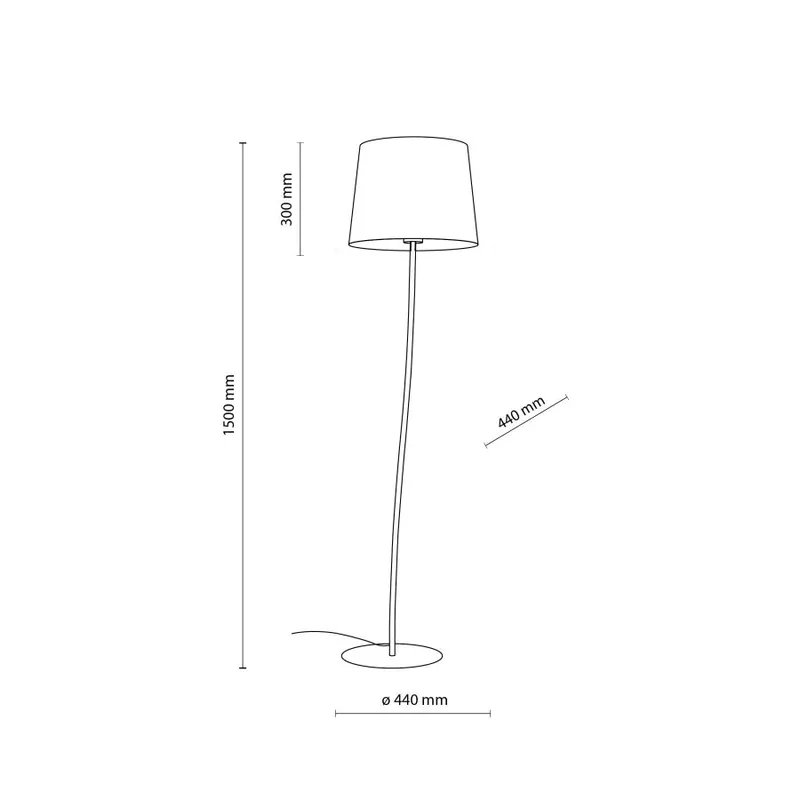 Biztonságos fizetés TK Lighting 6644 NICOLA állólámpa