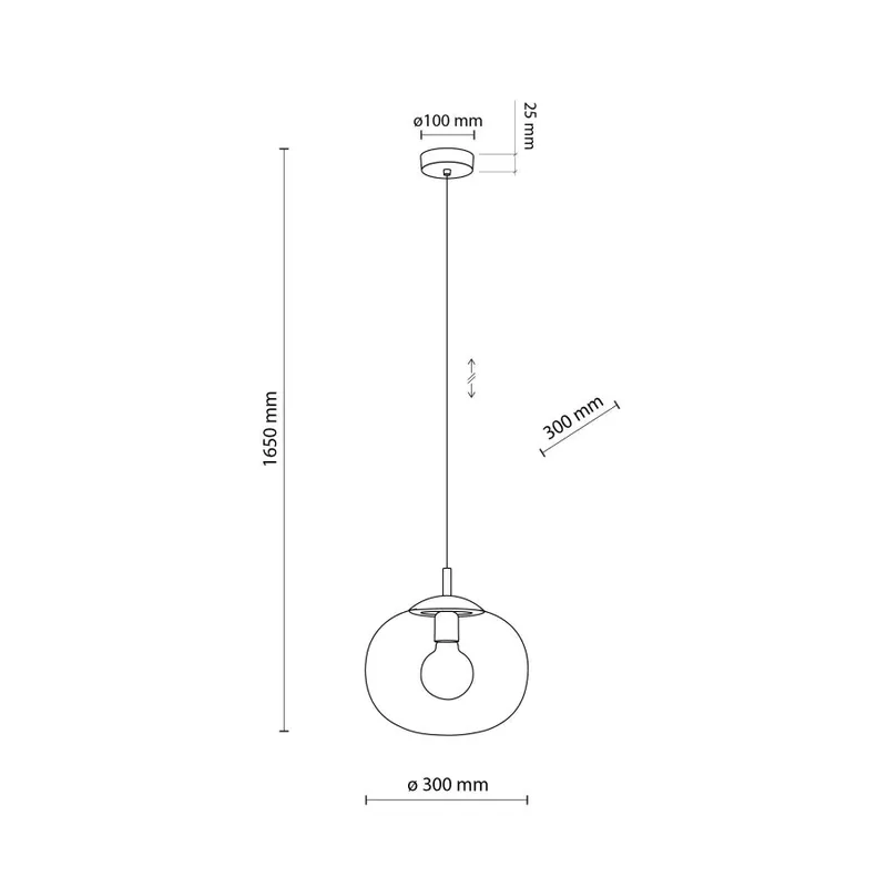 Vedd meg most TK Lighting 4677 VIBE 1 ágú függeszték lámpa