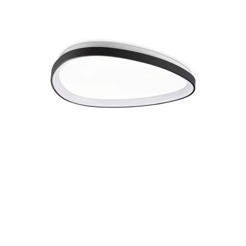 Gyors szállítás IdealLux 328959 GEMINI PL D061 DALI/PUSH NERO mennyezeti LED lámpa