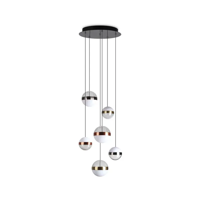Akciós ár IdealLux 321172 GALAXY SP6 több ágú függeszték LED lámpa
