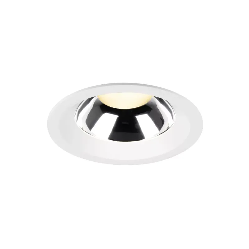 Csak ma SLVTECH DOWNLIGHT C 150 fehér IP54 kerek süllyesztett mennyezeti lámpa