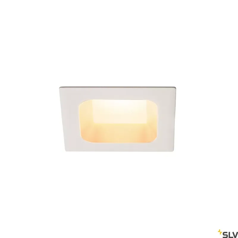 VERLUX LED fehér 11W 3000K 80° dimmelhető süllyesztett spot lámpa és előtét szett Szuper akció