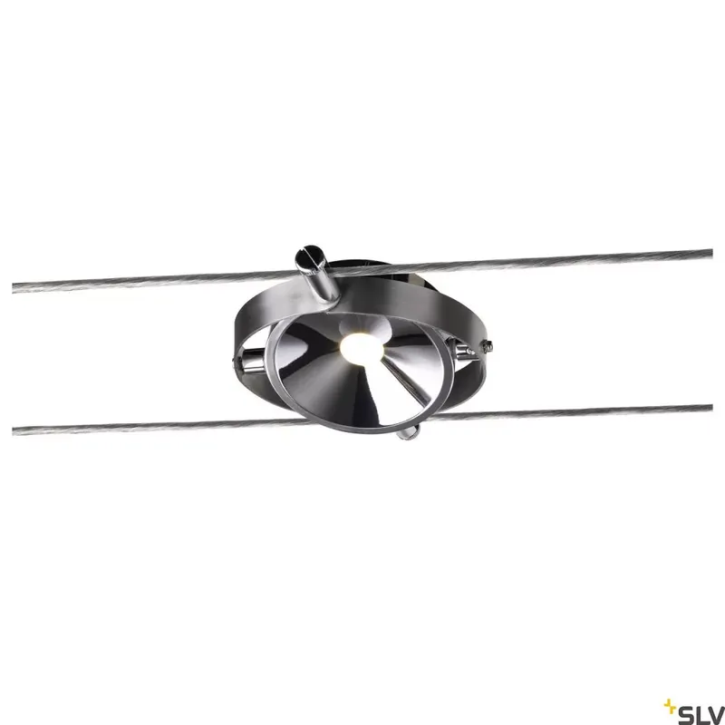 TENSEO DURNO LED ezüst 6W 2700K 120° sodronyos LED spot lámpa Korlátozott ajánlat