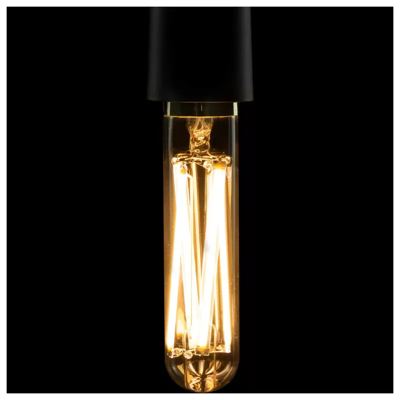 LED TUBE SLIM átlátszó E27 11W 2700K keskeny dimmelhető filament LED izzó Azonnal elérhető