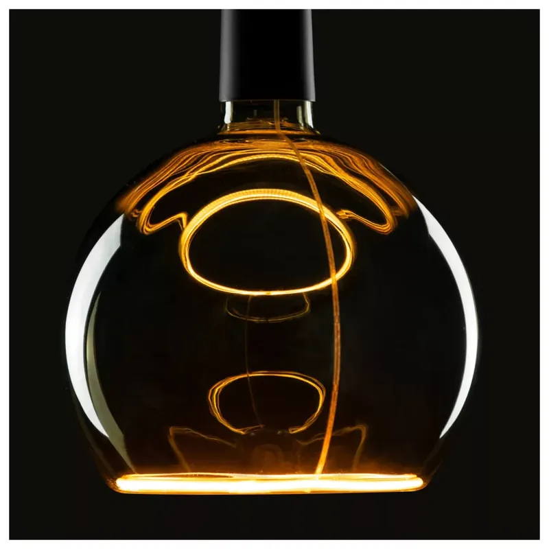 Vedd meg online LED FLOATING GLOBE 200 szürke E27 6W 1900K füstüveg dimmelhető filament LED izzó