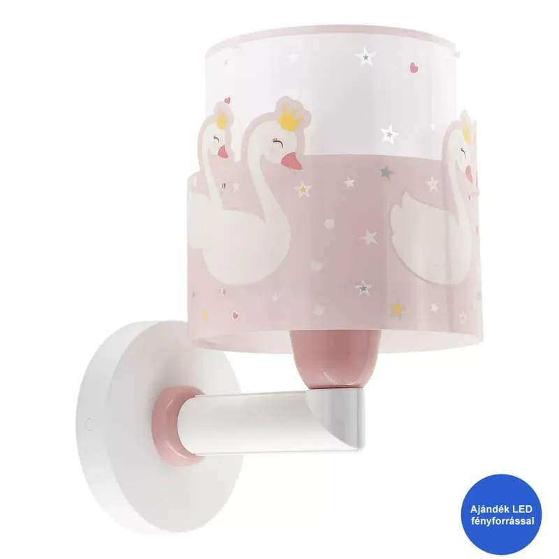 Dalber Sweet Love Pink 61379/61719S gyerek falilámpa, 1x60W 27 Legkelendőbb