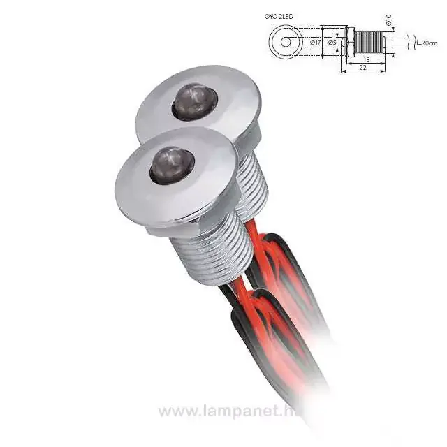 Kanlux Oyo 2LED-CW beépíthető LED spotfény szett, 2x0,22W Legjobb ár