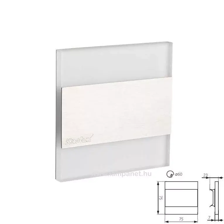 Korlátozott ajánlat Kanlux Terra LED CW falba építhető lámpa, 15 lm, 6500K, 12V