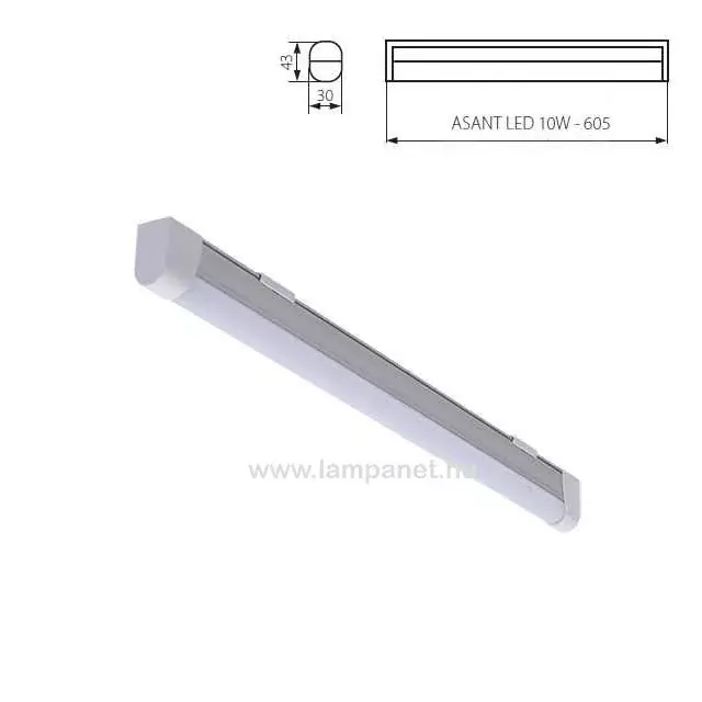 Kanlux Asant LED 10W-NW mennyezeti lámpa, 900 lm Vedd meg most