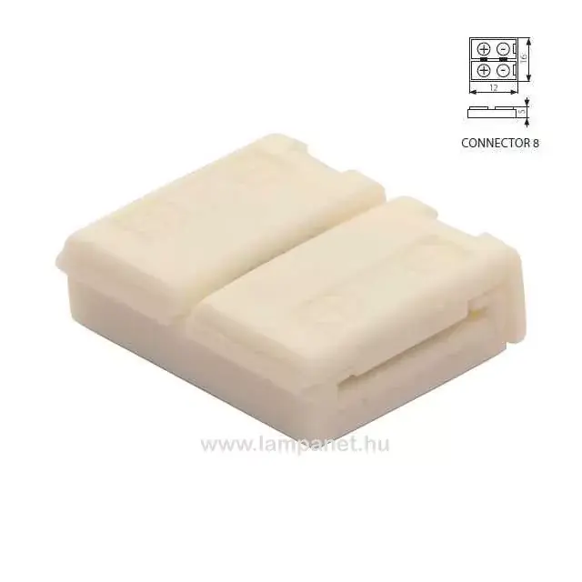 Akciós ár Kanlux Connector 8 LED szalag csatlakozó