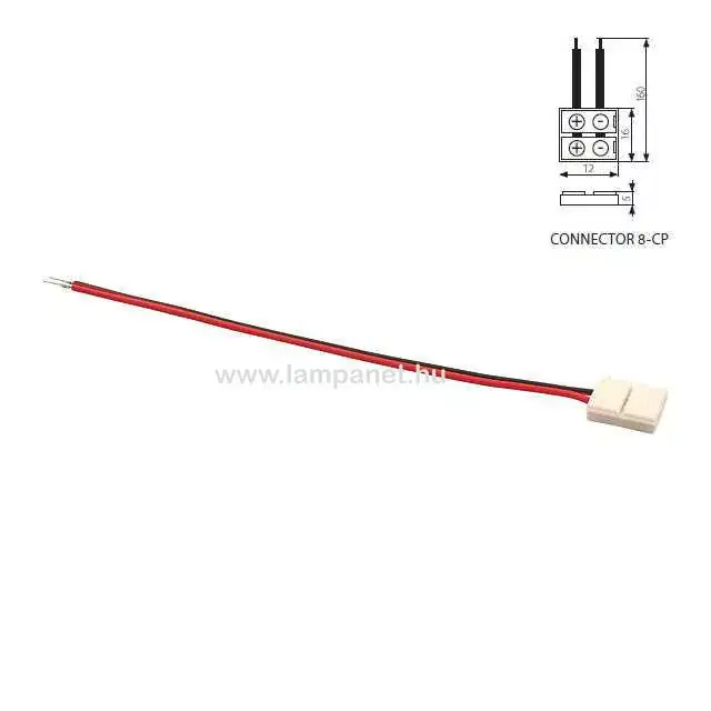 Azonnali szállítás Kanlux Connector 8-CP LED szalag csatlakozó