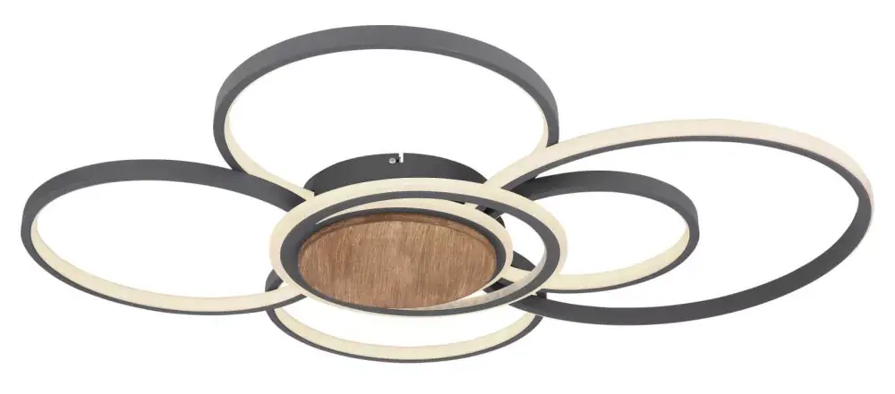 Globo NIRRA 67256-60 távirányítós mennyezetlámpa, 60W LED, 2700-6000K, 2250 lm Árcsökkenés