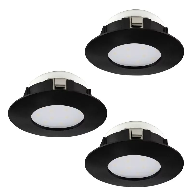 Végkiárusítás Eglo Pineda 900744 süllyesztett lámpa, 3x4,9W LED, 3000K, 1080 lm, IP20/IP44